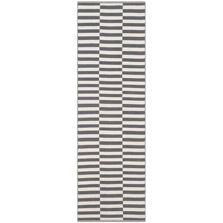 Safavieh Montauk Rectangle Hand Woven Rug, Ivory and Grey - 2 ft.-3 in. x 5 ft. MTK715A-25